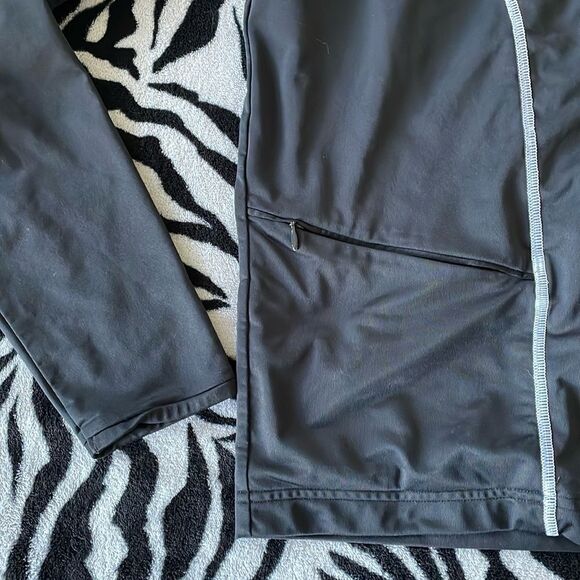 Under armour black mesh interior long sleeve track suit jogger jacket sweater - Picture 4 of 16